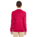 Harriton Ladies' Pilbloc™ V-Neck Button Cardigan Sweater