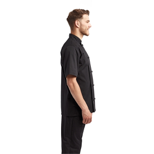 Artisan Collection by Reprime Unisex Short-Sleeve Recycled Chef's Coat