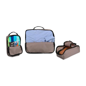 Renew rPET 3 Piece Packing Cube Set