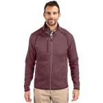 Cutter & Buck Mainsail Sweater-Knit Mens Full Zip Jacket