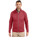 Cutter & Buck Mainsail Sweater-Knit Mens Full Zip Jacket